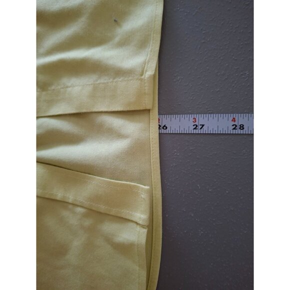 Chico's Button-Up No-Iron Chic Stretch Shirt Womens Size 3 XL Yellow - Picture 7 of 7